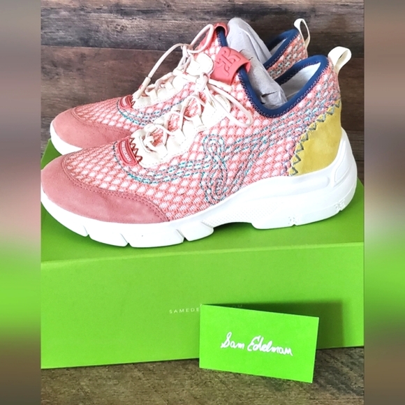 NWT SAM ELDELMAN Chelsie Sneakers - Picture 7 of 8